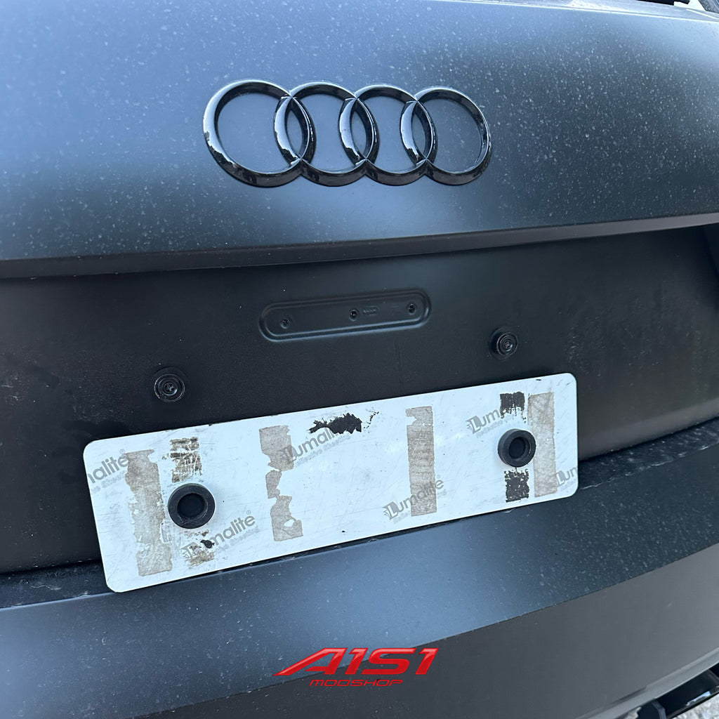 2010-2018 Audi a1/s1 removable magnetic number plate holders (mag plate style)
