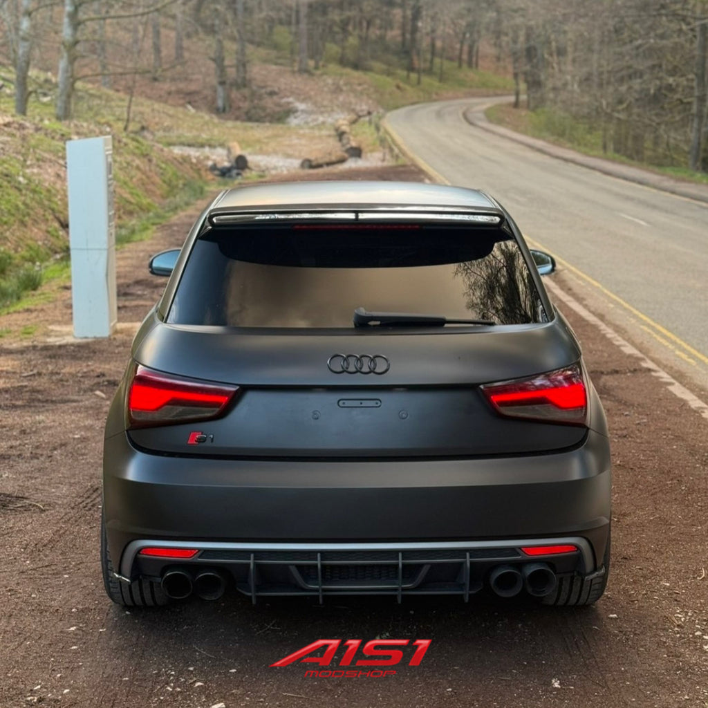 2014-2018 Audi S1 rear boot badge "S1" - RED