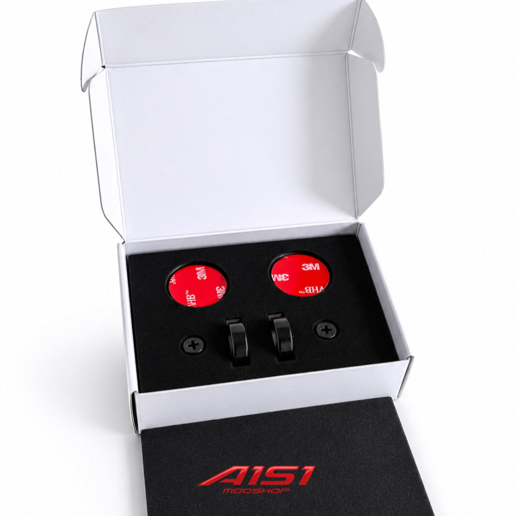 2010-2018 Audi a1/s1 removable magnetic number plate holders (mag plate style)